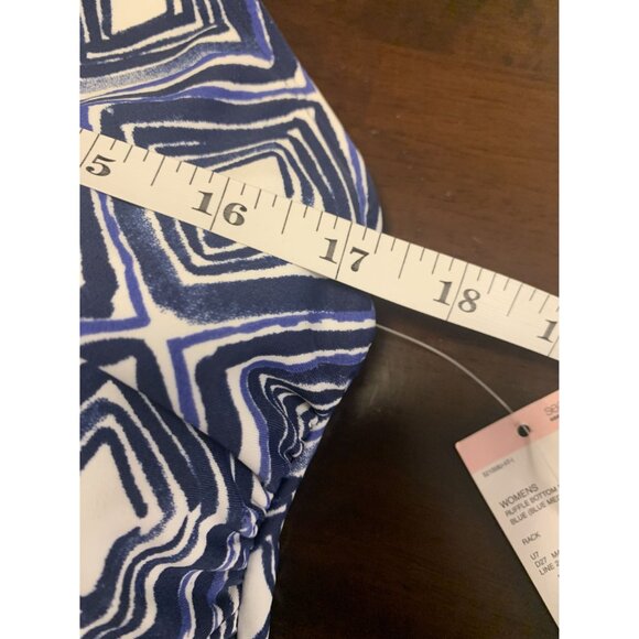 NWT Tropical Escape Dimond Ruffle One Piece Swimsuit Size 14 - Picture 6 of 7